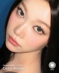 New Dolly Kristin colors Choco & Lavender 💜 We're teaming up with Tsuki  from @billlie.official for a magical new look 👀 + A special @ohtnyc x Hapa  Kristin lens case will be