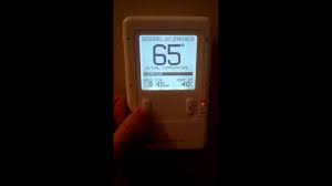 Carrier Infinity Series Thermostat Problem Youtube