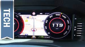 Skoda karoq neuwagen mit angebote zum verkauf. Virtuelles Cockpit Digitales Kombiinstrument Im Skoda Kodiaq Rs Im Detail Youtube