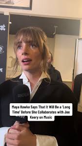 Maya Hawke Joe Keery Talking Ab S3