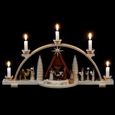Candle Arch Nativity Scene 47 Cm 19in By Muller Kleinkunst