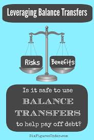Is It Safe To Use Balance Transfers In Debt Payoff Six Figures Under Debt Payoff Paying Off Credit Cards Balance Transfer