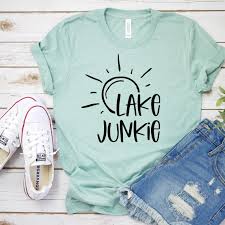 Download Lake Junkie Svg Summer Svg Vacation Svg Shirt Design Lake Quote Svg Summer Sayings Lake Shirt Design Svg Png Eps Dxf Instant Download Cute Shirt Designs Shirt Designs Lake Shirt