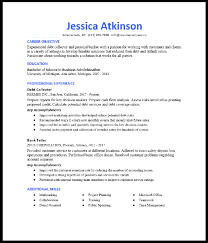 Debt Collector Resume Sample Resumecompass