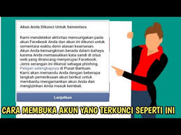 Ingat bahwa anda hanya bisa menghapus postingan yang sudah anda. Cara Membuka Akun Facebook Yang Terkunci Sementara Youtube