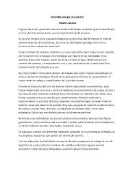 Informe Anual Del Grupo Primer Grado El Grupo De Primer Grado De La Escuela Primaria De Tiempo Completo Primeros Grados Informe Anual Feliz Inicio De Clases