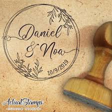 Wedding Stamp Save The Date Rubber Stamp For Guest Favors Personalized Name Wedding Invitation Stamp Custom Stamp Elegant Wedding Invitation Stamp Wedding Stamp Invitation Stamp
