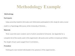 Significant effort has been made to clarify and provide distinctions between research methodology. Example Of Methodology Tablon