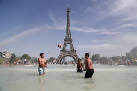 France, country of northwestern europe. Up To 114 Degrees In France Record Breaking Heat In Europe Forces Tourists To Adapt