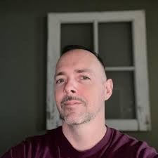 was sitting in the parking lot and look up and guess who i see he now has a  car😆