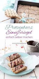 Proteinriegel Selber Machen Ganz Einfach Einfach Stephie Rezept Protein Riegel Selber Machen Musliriegel Selber Machen Protein Riegel Rezept