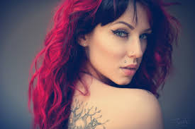 Please remember that no matter what you do with your red hair, whether you're lightening it, darkening it, or simply removing the hair color. Wallpaper Face Women Model Dyed Hair Long Hair Tattoo Blue Black Hair Piercing Pierced Nose Jack Russell Person Skin Girl Beauty Eye Woman Lady Lip Hairstyle Portrait Photography Photo Shoot Brown