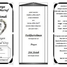 Ringkasan dokumen ms word (.docx) format: Contoh Undangan Walimatul Ursy Pdf Undangan Me