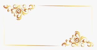 Works with avery 3263, 3380, and 8387. Transparent Border Design Clipart Vector Border Gold Png Png Download Kindpng