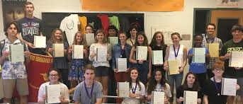 Seneca students honored for National Latin Exam