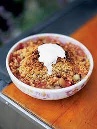 Plum Crumble Rolled Oats Fruit Recipes Jamie Oliver Recipes