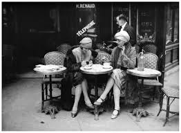 Terrasse De Cafe Paris 1925 Vintage Paris Paris Cafe Parisian Cafe