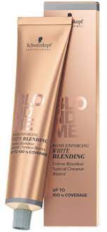 Die schwarzkopf blondme crystal blondierung ist ein hochleistungsaufheller für bis zu sieben stufen. Schwarzkopf Professional Blondme White Blending Glamot Com