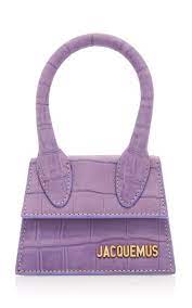 Jacquemus Le Chiquito Croc Effect Leather Top Handle Bag Jacquemus Bag Jacquemus Bags Fall Bags Handbags