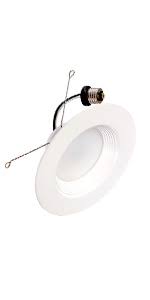 Reflections decorative recessed led downlights. Amazon Com Ostwin 6 Inch Square Led Recessed Downlight Baffle Trim Dimmable 12w 100w Replacement 1000 Lm 5000k Daylight Wet Rated Retrofit Installation Etl Listed Home Improvement