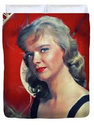 Anne Francis, Vintage Actress #5 Bath Towel by Esoterica Art Agency