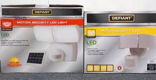 2 Defiant Motion Security Lights Meridian Public Auction