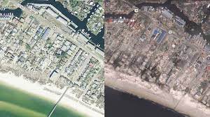 Hurricane michael aerial imagery response. Before And After Images Show Michael S Devastation Along Florida Panhandle Wcnc Com