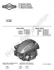 Engine model number is in the 400000 range. Briggs Stratton 550 Series Manuals Manualslib