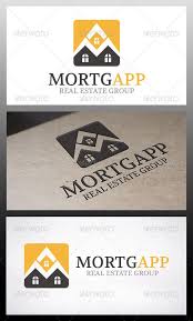 Mortgage App Logo App Logo Logo Design Template House Logo Design