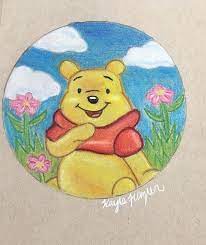 How to draw winnie the pooh.this is an educational video for children. Winnie The Pooh Prisma Colored Pencils Drawing By Kayla Frazier Winniethepooh Poohbear Disney Colorful Drawings Art Drawings Sketches Creative Disney Art