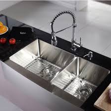 double bowl kitchen sink