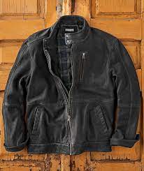 Men S Torque Jacket In Nubuck Leather In 2021 Mens Jackets Leather Work Jacket Leather Jacket