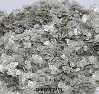 12g and 25g "shiny Silver" Natural Mica Flakes (12g and 25g ...