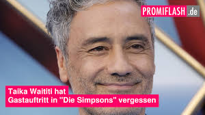 Taika Waititi hat Gastauftritt in "Die Simpsons" vergessen