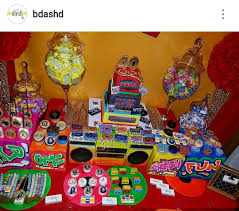 I even added some 90's toys i had in my closet (like trolls!). 90s Theme Dessert Table And Decor 90s Theme Party 90s Theme Party Decorations 90s Party Decorations