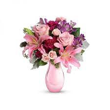 Bunch Of Charming Pink Roses Mother S Day Flower Delivery Online Flower Delivery Send Flowers Online