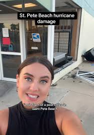 Hurricane Helene and Milton and St Pete Beach Gulf Blvd