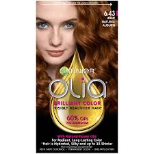 Your hair will dance between earthy brown and vivid ginger. Olia Ammonia Free Light Natural Auburn Hair Color Garnier