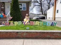 Birthday Lawn Signs Rental Nj Birthday Yard Signs North Jersey Storks