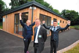 South Bromsgrove High School unveils its new £1.3million 3G football pitch  and changing block