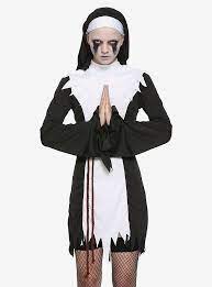 Evil Nun Costume Nun Costume Halloween Costume Outfits Mens Halloween Costumes