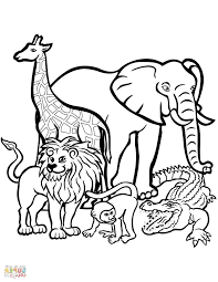 Animals Coloring Pages Zoo Animal Coloring Pages Animal Coloring Pages Animal Coloring Books
