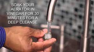 Remove the washer from the top of the aerator How To Clean Your Aerator Youtube