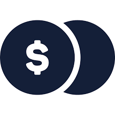 24 images of coin icon. Coin Icon 6393 Dryicons