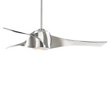 Minka Aire 58 George Kovacs Artemis Aerodynamic Ceiling Fan In Liquid Nickel Ceiling Fan Minka Aire Ceiling Fan Modern Ceiling Fan