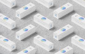 Free Tall Box Packaging Grid Mockup Psd Good Mockups In 2020 Mockup Box Packaging Free Packaging Mockup