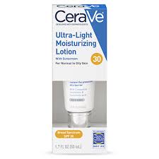 Ultra Light Moisturizing Lotion Spf 30 Moisturizers Cerave Moisturizing Lotions Cerave Moisturizing Lotion Spf 30 Moisturizer