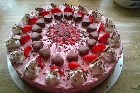 60 min, für eine springform (ca. Erdbeer Yogurette Torte Mit Nussboden Einfach Nur Lecker