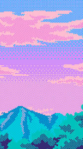 Vaporwave Pixel Wallpaper Posted By Samantha Cunningham Pixel art wallpapers is about pixel art, all this pixel wallpapers and pics are made by artist around the world, toenhanced your phone screen now.