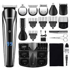 But can be useful for your facial hair, as well. Buy Beard Trimmer For Men Migicshow Hair Clippers Grooming Kit Cordless Hair Trimmer 11 In 1 Waterproof Mustache Precision Trimmer Body Groomer For Nose Ear Facial Hair Rechargeable Led Display Online